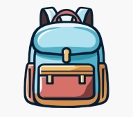 School bag doodle vector illustration | Premium AI-generated vector